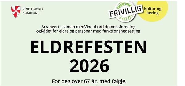 Lenkje til artikkel: Velkomen til eldrefest 2026!