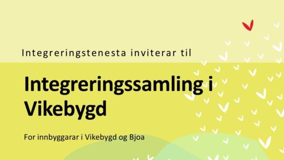 Lenkje til artikkel: Integreringstenesta inviterar til integreringssamling