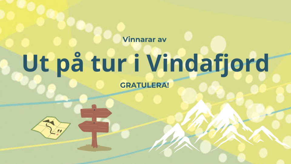 Lenkje til artikkel: Vinnarar av Ut på tur i Vindafjord