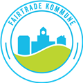 Fairtrade kommune logo - Klikk for stort bilete