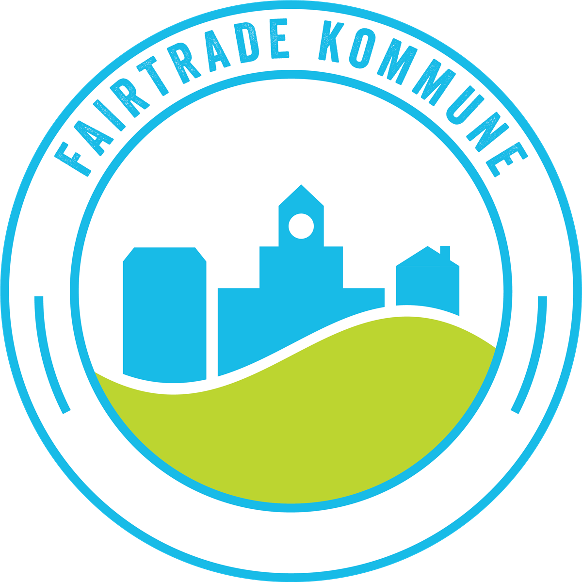 Fairtrade kommune logo - Klikk for stort bilete
